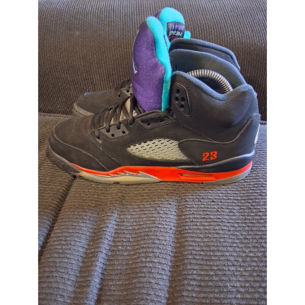 Nike Air Jordan 5 Retro "Top 3" Black Sneakers CZ5725-001 Womens 8.5 / 7Y